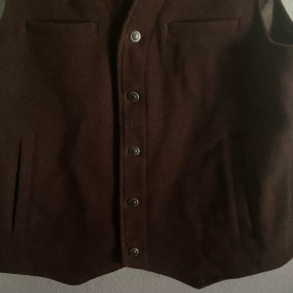 WYOMING TRADERS WOOL TEXAS CONCEALED CARRY WESTERN RUGGED DURABLE SECURE VEST M - Picture 10 of 14